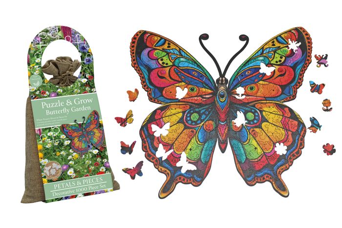 Puzzle & Grow Butterfly Garden