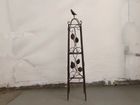 garden obelisk, metal obelisk, iron plant obelisk, rose obelisk, climbing plant support, outdoor vine obelisk, weatherproof garden obelisk, tall trellis obelisk, cottage garden decor