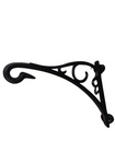 wall bracket, metal wall bracket, iron plant bracket, hanging basket bracket, flower pot wall holder, outdoor wall hanging bracket, garden wall decor, wrought iron bracket