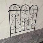 garden fence, metal garden fence, wrought iron fencing, decorative garden border fence, ornamental lawn edging, outdoor metal boundary fencing, weatherproof garden fencing, cottage garden decor