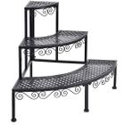 plant rack, metal plant rack, iron plant stand, multi tier plant shelf, outdoor plant display rack, balcony flower rack, garden plant holder, weatherproof plant storage rack