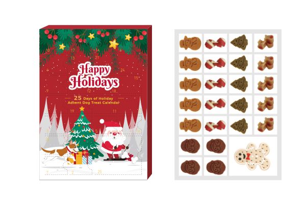 25 Days Advent Calendar Dog Treats
