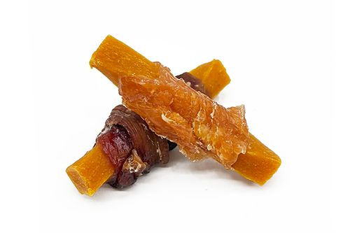 Cheese-Core Stick Wrapped with Chicken/Duck
