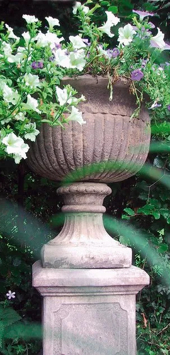 Chelsea Vase and Roman Plinth
