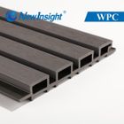 Dual-Tone Co-extruded WPC Wall Panel Commercial Facade