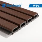 Dual-Tone Co-extruded WPC Wall Panel Commercial Facade