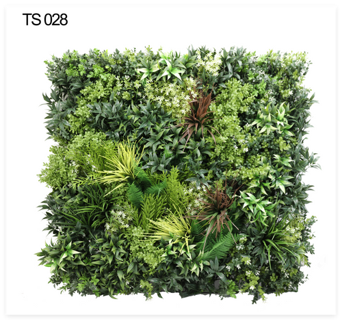 Artificial 3D metal frame fence