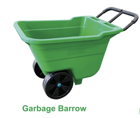 Smart Waste Handling Solution-Yard Garbage Barrow