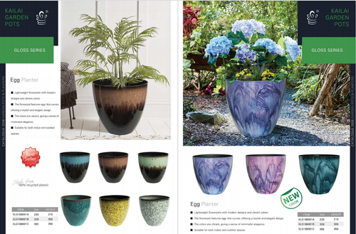 Flower pots