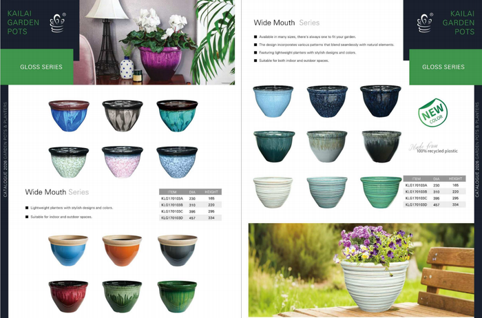Flower pots