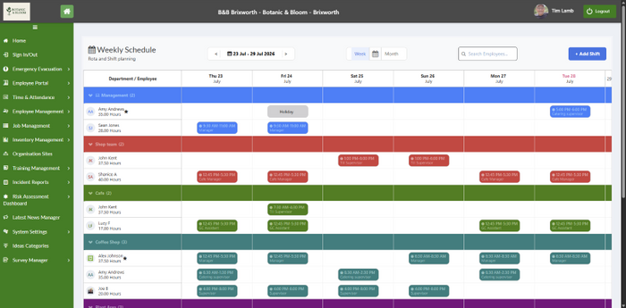 WorkForce Manager- Built for Garden Centres. Powered by AI.