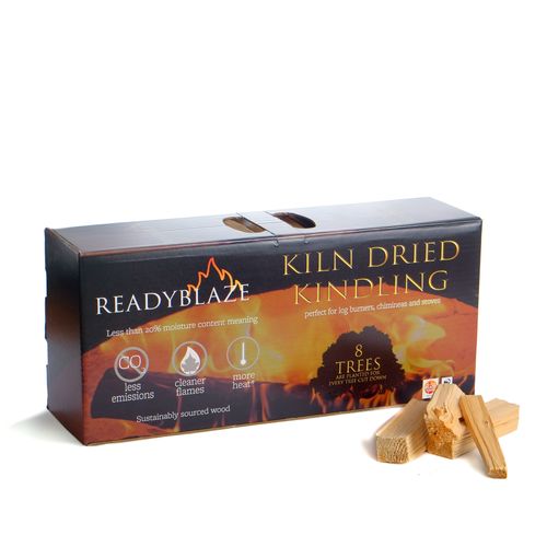 Kiln Dried Hardwood Kindling in carton boxes