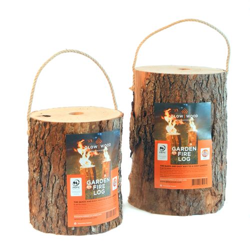 Kiln Dried Alder Garden Fire Log