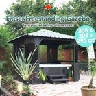 Fraser Freestanding Gazebo 305 x 305 x 295cm