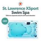 13ft Swim Spa 15HP XSPORT - St Lawrence Sport | 12-Person Capacity · 4 Seats | 390 x 226 x 120 cm