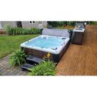 Erie Hot Tub | 6-Person 46-Jet Luxury Hot Tub  | 213 x 213 cm LED Lighting, Built-in Bluetooth, Aromatherapy Canister, and Glacier Filtration