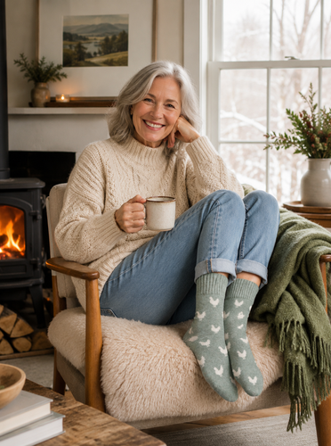 Deluxe Wool Blend Socks