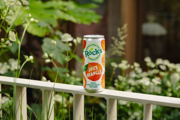 Rocks Juicy Orange Sparkling Can 330ml