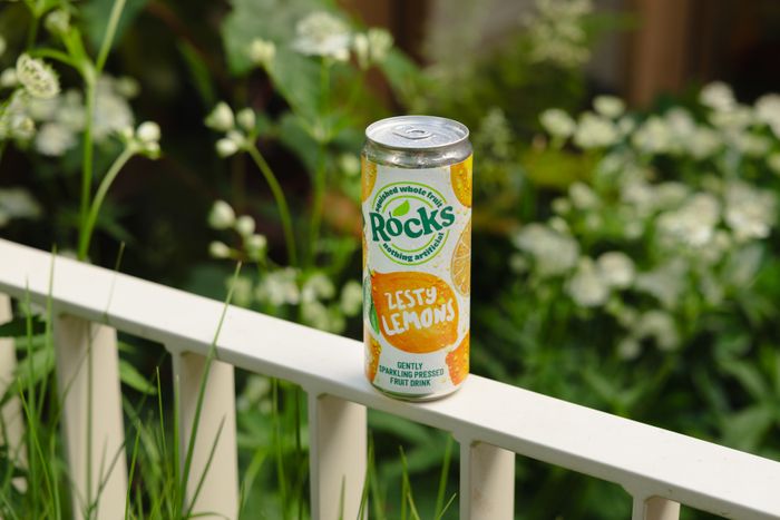 Rocks Zesty Lemon Sparkling Can 330ml