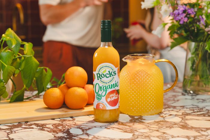Rocks Orange Organic Squash 740ml