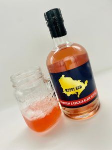 Strawberry & pepper Rum