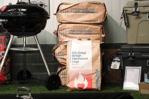 Kiln Dried British Logs in Paper Sacks