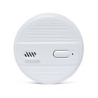 Battery Powered Smoke Alarm with 9V Battery Included. Easy Install Fire Detector for Hallways, Landings & Living Rooms