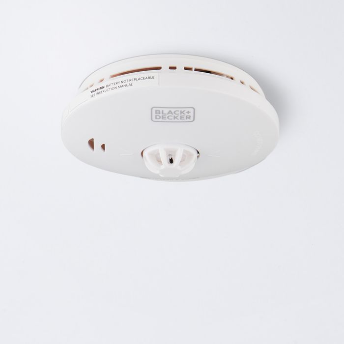 Battery Powered With 10 Year Battery Included. Easy To Install Smoke Detector Fire Alarm. Smoke Alarms for Home