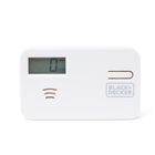 10 Year Life with 9v Replaceable Battery Included. Easy to Install CO Alarm for Home, White with Test Button