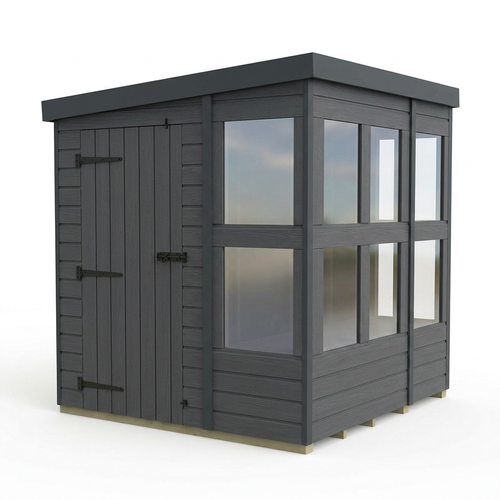 Composite Pent Potting Shed
