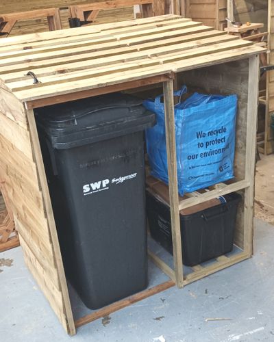 2 Tier Recycling & Single Wheelie Combo Store