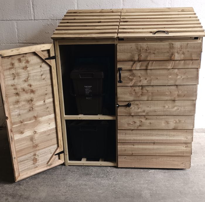 2 Tier Recycling & Single Wheelie Combo Store