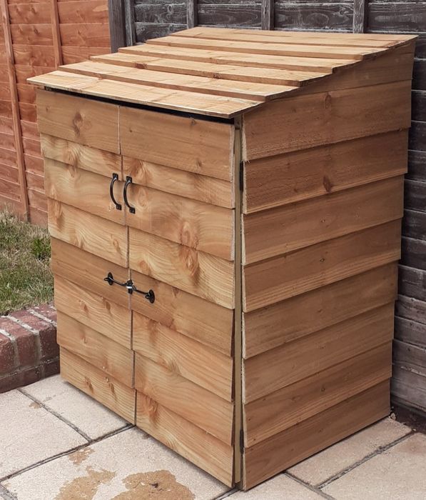 2 x 2 Four Bin Recycling Box Store