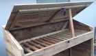Extra Large Log Store with Kindling Shelf