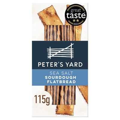 Sea Salt Sourdough Flatbreads 115g