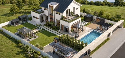 one-stop supply of outdoor building/living solutions' products
