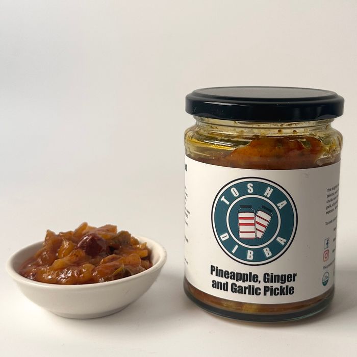 Pineapple, Ginger and Garlic Pickle
