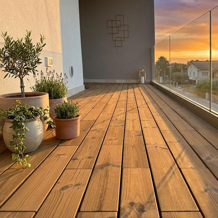 SmartDeck Parquet - Thermowood