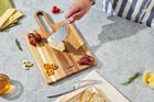 3 Piece Signature Cheese Knives & Serving Board Set