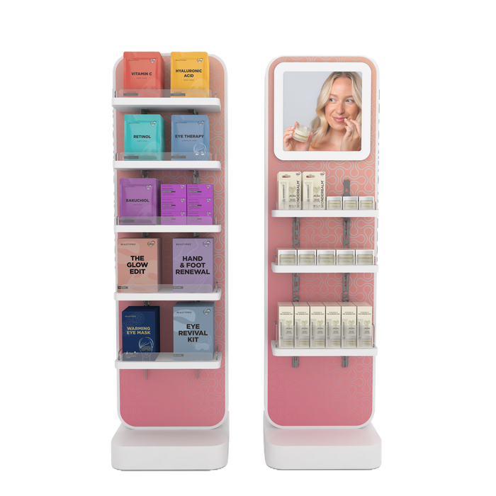 BEAUTYPRO + WONDERBALM Free Standing Display Unit