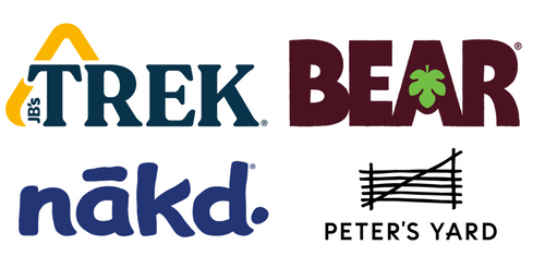 Trek, Nakd, Bear, Peters Yard