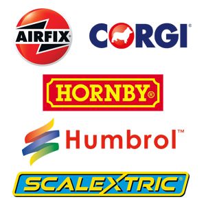Airfix/Humbrol, Corgi, Hornby, Scalextric