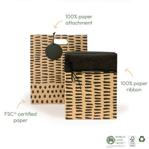 Eco giftwrap