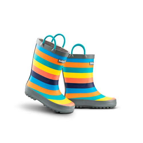 Polly & Andy sustainable rainbow wellies - Kids