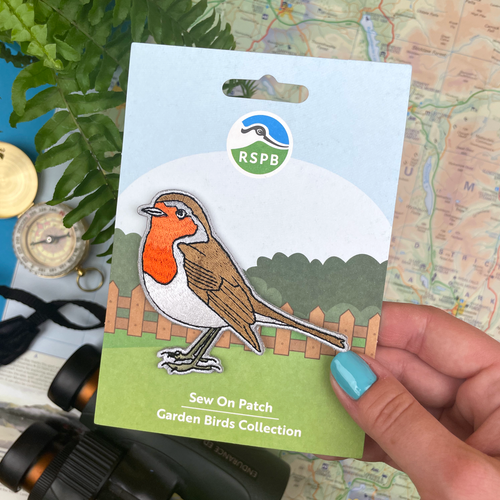 RSPB Robin Sew On Patch