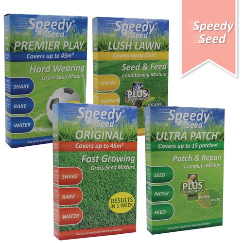 Speedy Seed Lawn Care Range