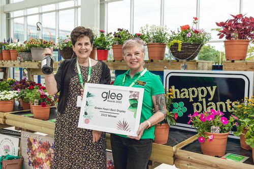 Happy Plants win Glee’s Green Heart Best Merchandising Display