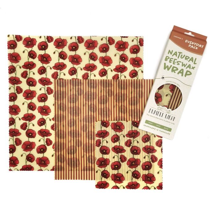 Everyday pack - 3 beeswax wraps