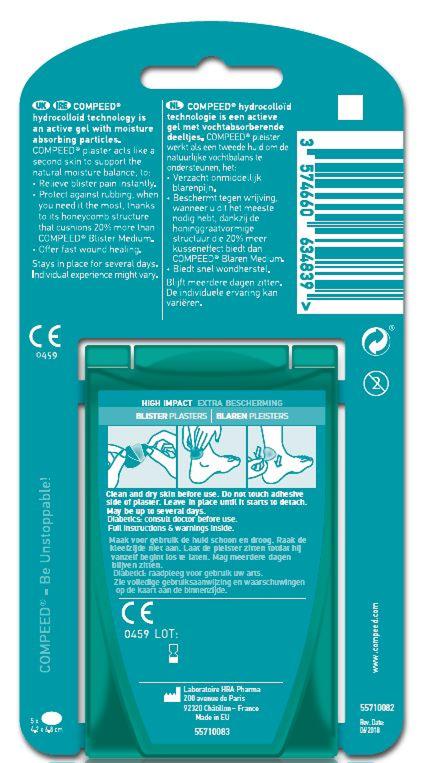 Compeed Sports Heel Blister Plasters