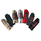 Traditional tartan gloves